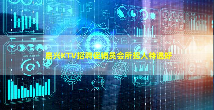 嘉兴KTV招聘促销员会所招人待遇好